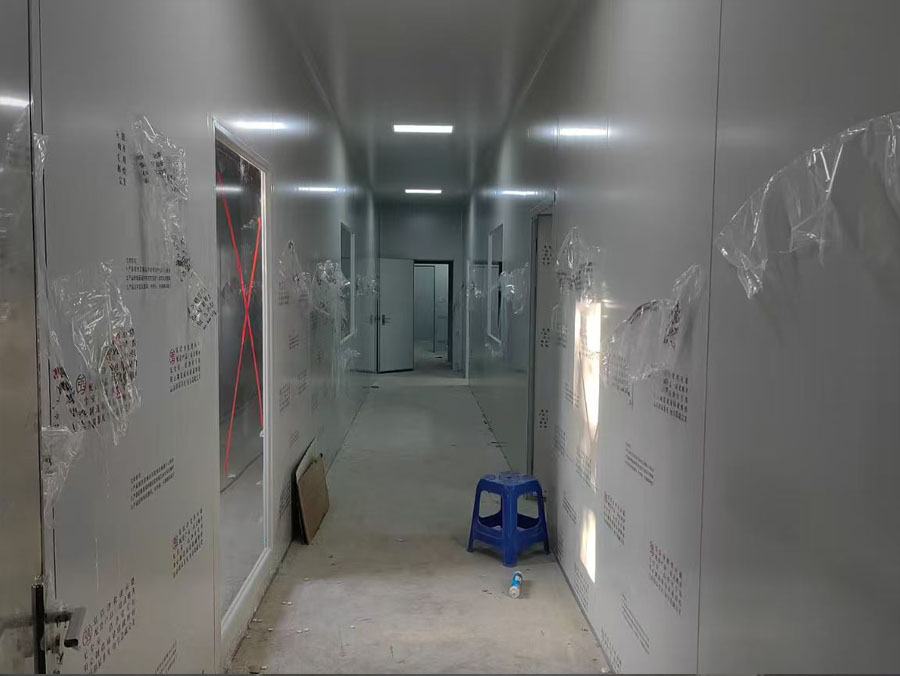 净化厂房装修施工图片